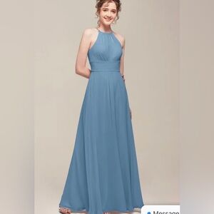 AW Bridal Fanny Dress Dusty Blue new size 8